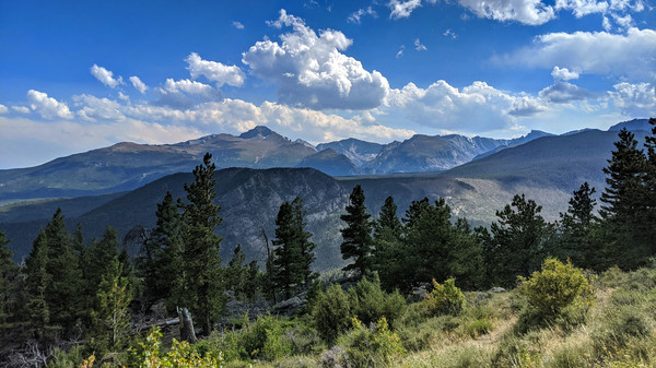 view from ute trail